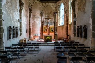 Часовня на территории Замка Спишский Гра