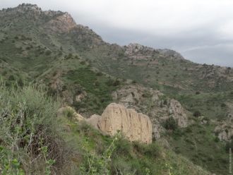 Развалины замка Мык I.