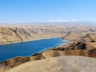 Зааминское водохранилище.