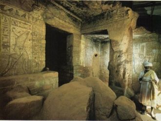 Джебель-Баркал- внутри пирамиды.