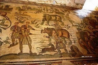 Ловля носорогов в нильских болотах.