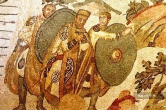 Император Максимилиан и 2 солдата.