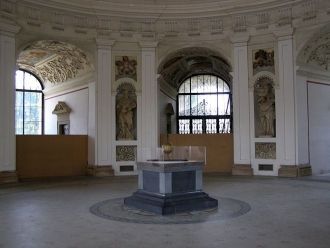 Salla terena, характерное для стиля баро