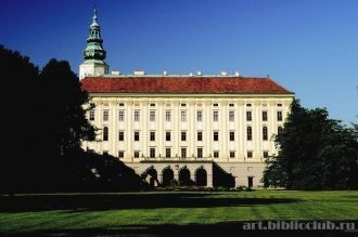 Епископская резиденция в Кромержиже. Вид