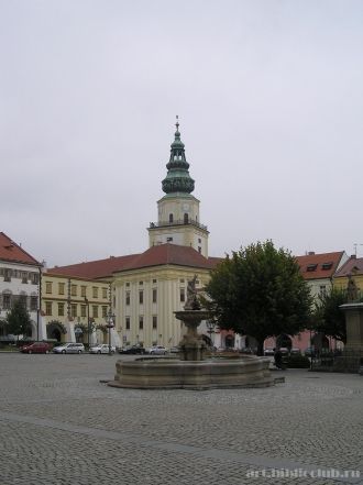 Епископская резиденция в Кромержиже. Вид