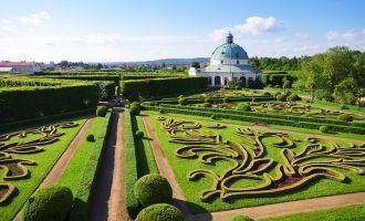 Епископская резиденция в Кромержиже. Вид