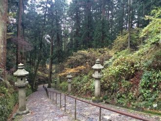 Путь по горе, ведущий в монастырь Энряку