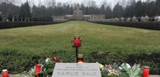 Ландшафт кладбища воссоздает характерный