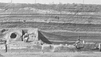 Фото первых раскопок в Хойя-де-Серен (19