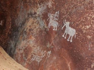 Скальные жилища открыты для показа как а