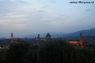 Вид Флоренции потрясает в любое время су