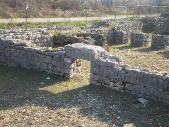 Руины древнего города Дукля.