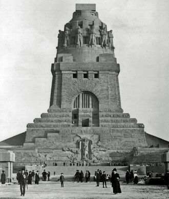 Памятник битве народов. 1913 год.