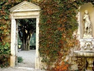 Террасы в Джардино Джусти были построены