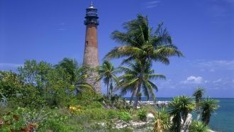 Маяк мыса Флорида до реконструкции.