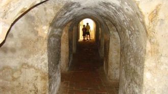 Туннель крепости Сан-Фелипе-де-Бара