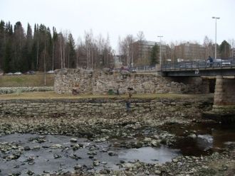 В 1917 году на берегу реки Каянинйоки бы