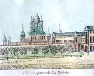 В 1974 году территория вокруг Смольного 