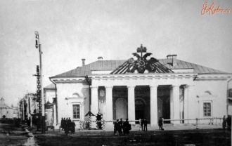 Гауптвахта до революции. Строительство Г