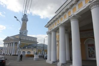 В период становления советской власти зд