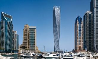 Здание имеет 73 надземных и 7 подземных 