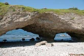 Морская пещера в Национальном парке Грос