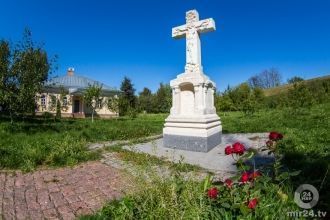 Памятный крест установлен всем, кто похо