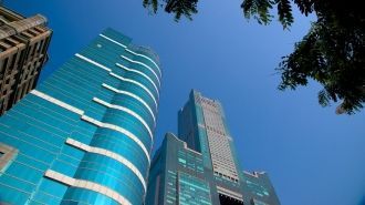 Здание было разработано C.Y. Lee & Partn