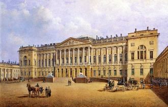 Михайловский дворец,1832. Когда великому