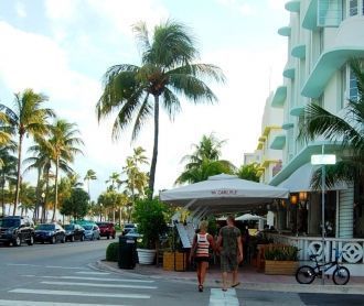 Оушен-Драйв простирается на несколько ки