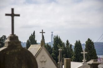 И прекрасная перспектива на Статую Христ