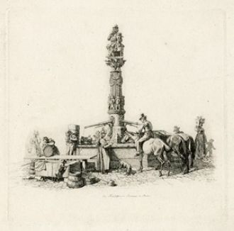 Фонтан Пожиратель Детей. 1820 год.