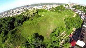 Во времена Киевсокой Руси, укрепленная о