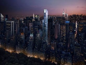 Квартиры в 90-этажном небоскребе One57 н