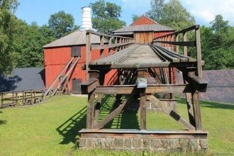 Подъемник доменной печи на Железоделател