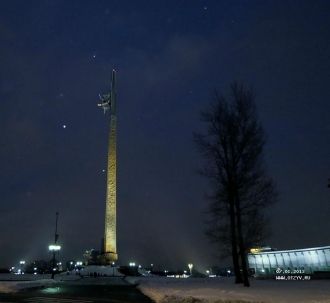 Защита металлоконструкций обелиска и фиг