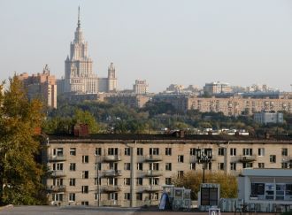 Панорама юго-западного уголка Москвы от 