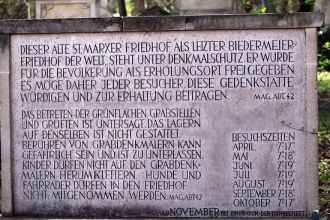 После открытия Центрального кладбища в В