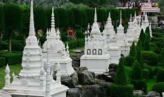 Несмотря на то, что парк выполнен во фра