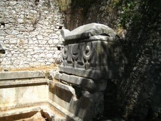 Место захоронения знатных горожан античн