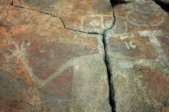 Самый известный из онежских петроглифов 