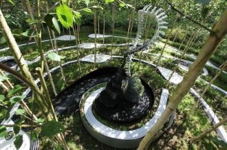 Сад космических размышлений имеет необыч