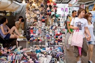 Рынок Тондэмун предлагает большое разноо