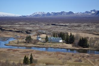 Парк Тингведлир расположен в пределах ри