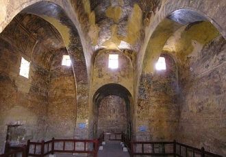 Фрески, которые и сейчас можно увидеть, 