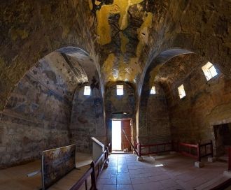 Кусайр-Амра подвержен эрозии из-за пусты