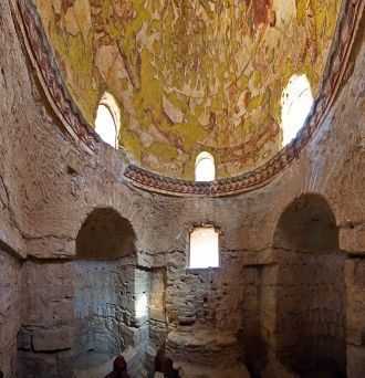 Печь, которая нагревала воду для парной,