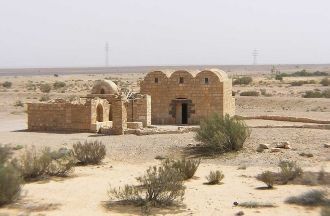 Центр Кусейр-Амра занимает банный компле