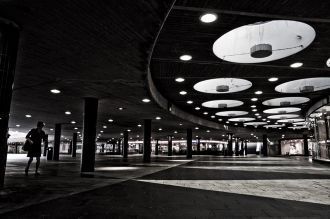 Открытй подземный переход.