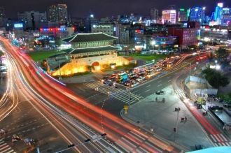 Вид с высоты птичьего полета на перекрес